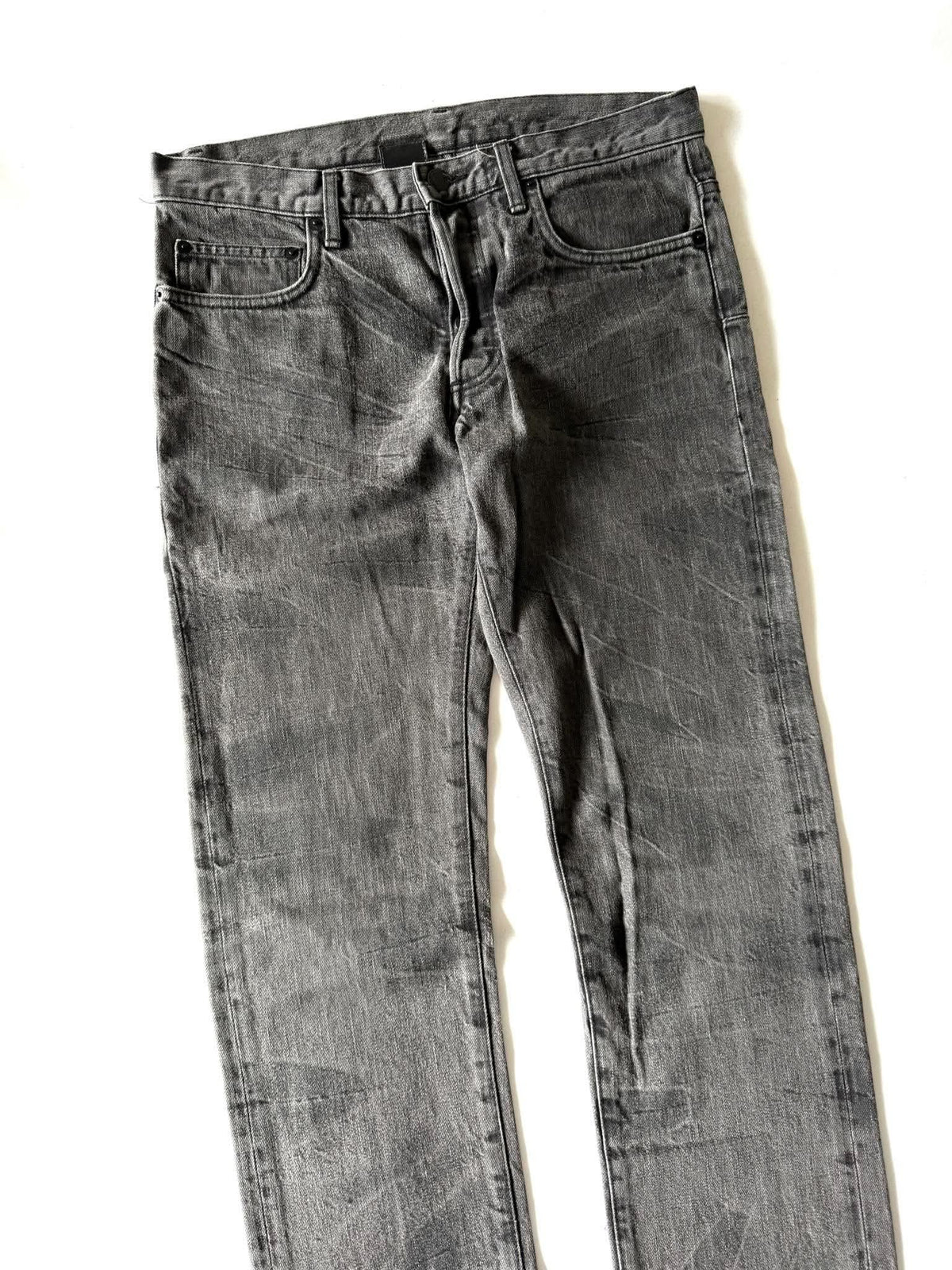 Dior Homme by Hedi Slimane Claw Mark Gray Jeans