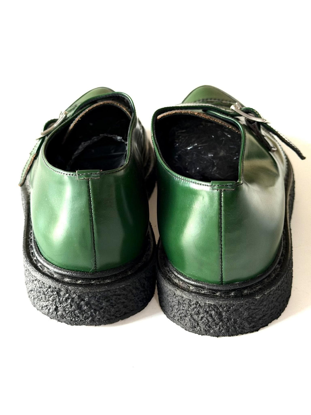 Saint Laurent by Hedi Slimane F/W2014 Green Monk Creeper
