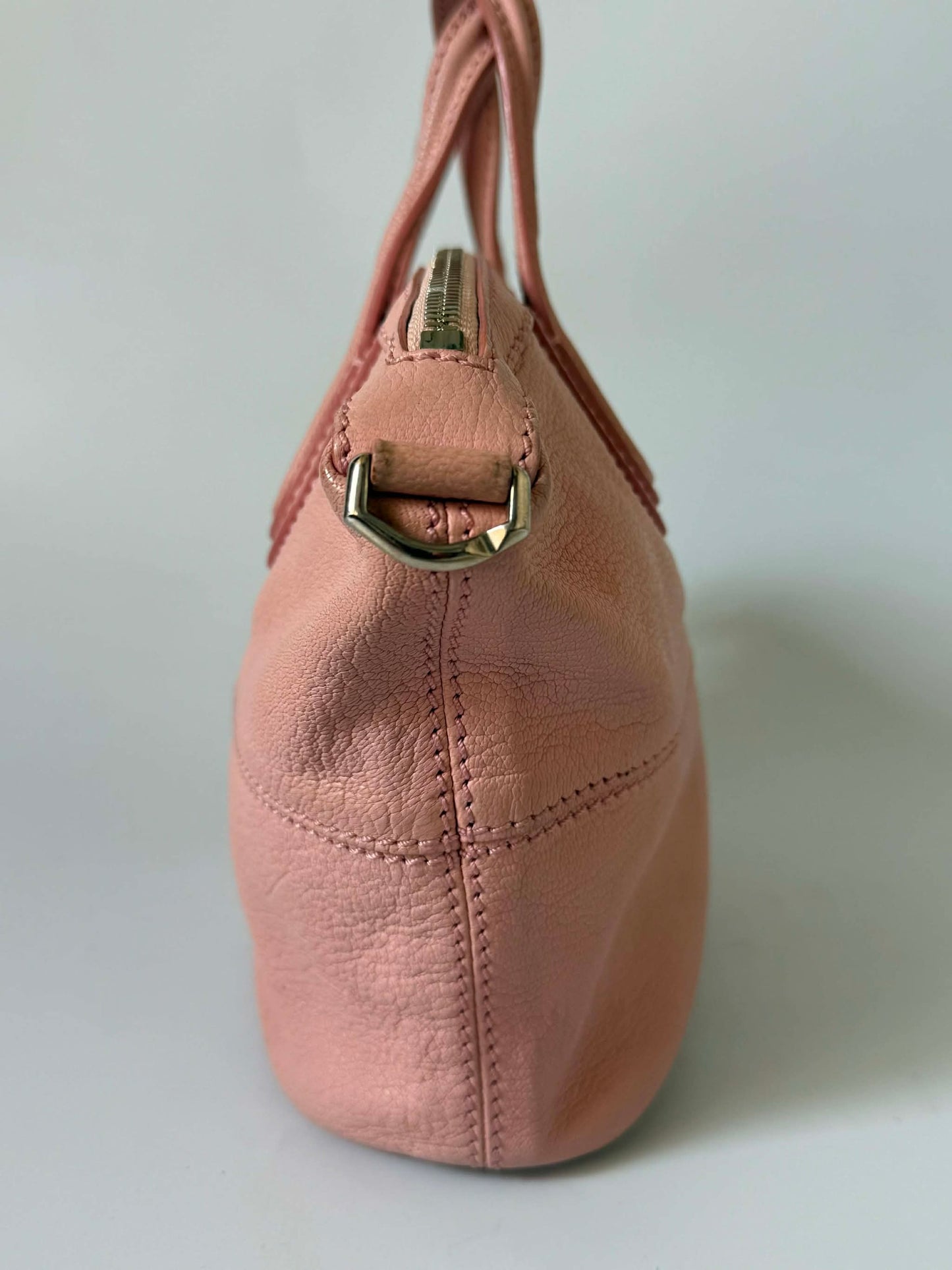 Givenchy Pink Goatskin Leather Micro Nightingale Bag