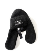 Louis Vuitton Black Script Mohair Bennie