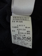 Vintage Chrome Hearts x Big Bang Leather Cross Patch Hoodie