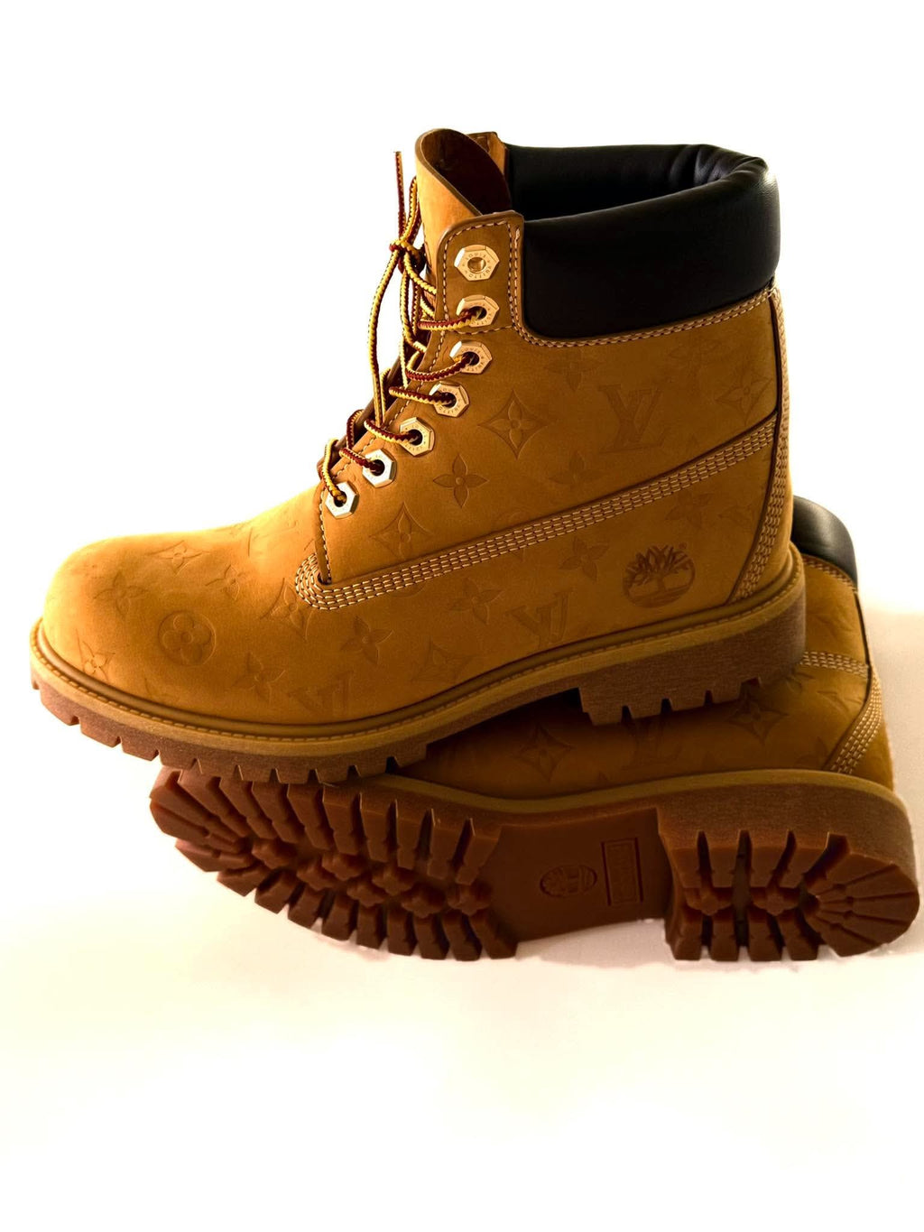 Louis Vuitton x Timberland Monogram Ankle Boots