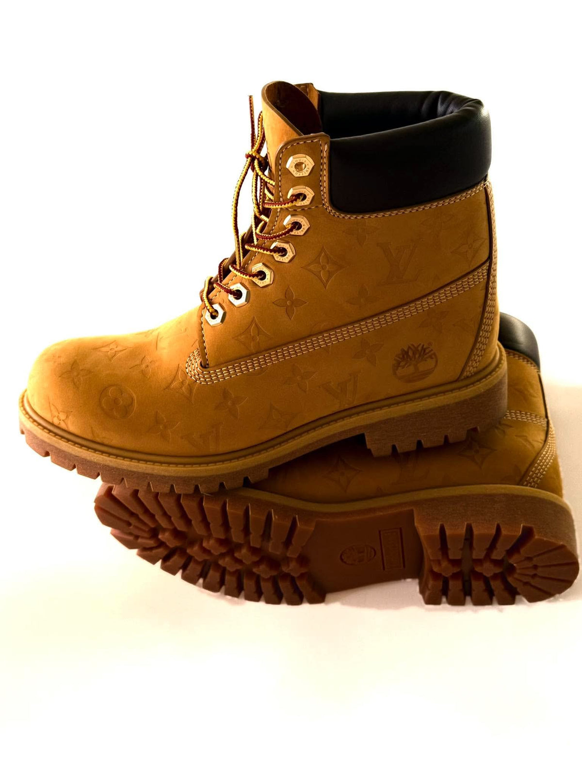 Louis Vuitton x Timberland Monogram Ankle Boots