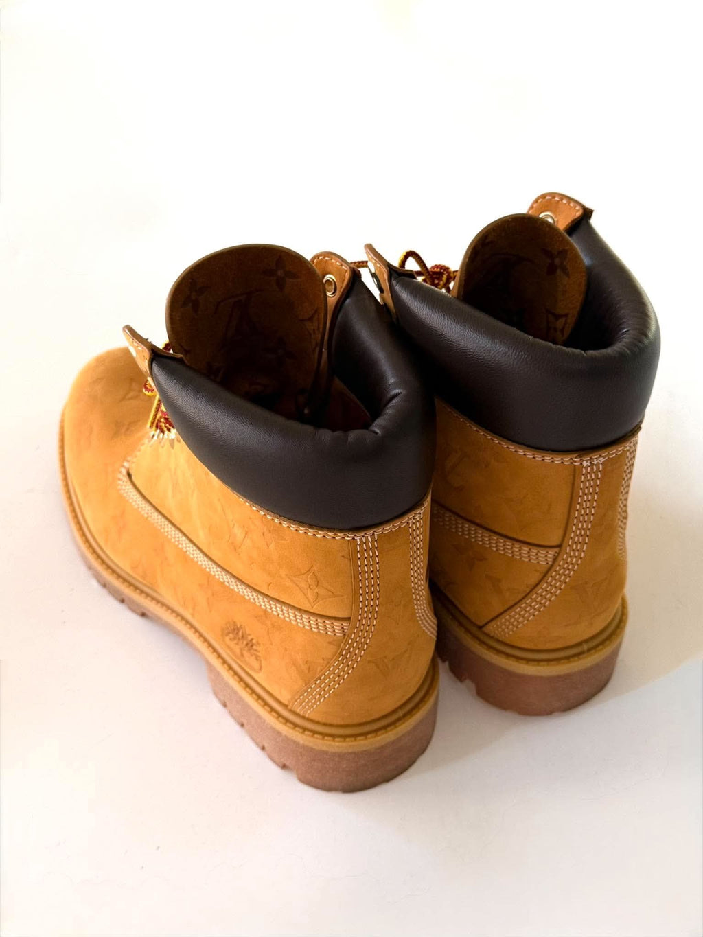 Louis Vuitton x Timberland Monogram Ankle Boots