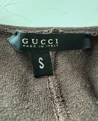 Gucci by Tom Ford F/W 2003 Brown Fur Shrug