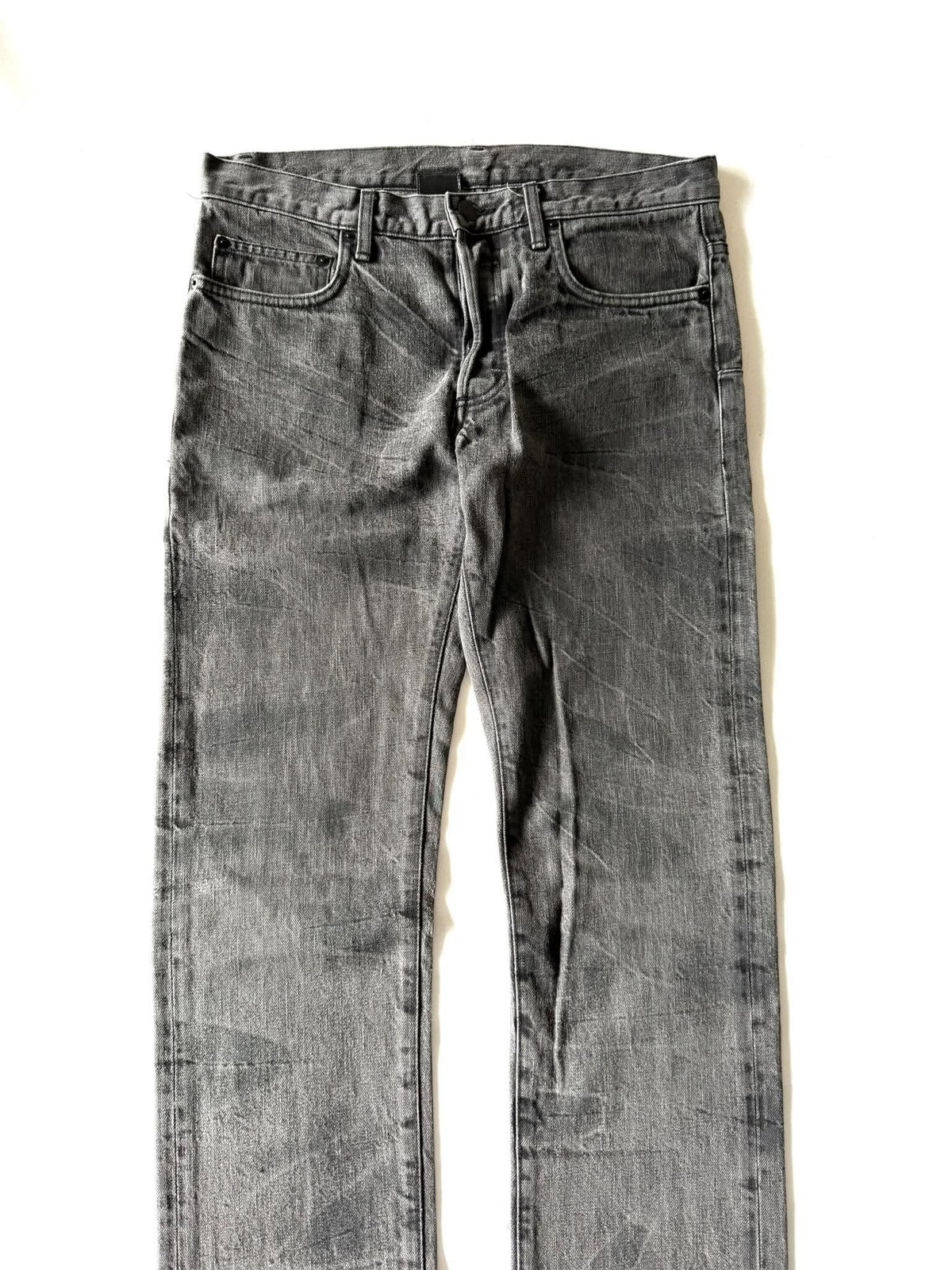 Dior Homme by Hedi Slimane Claw Mark Gray Jeans