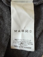 Louis Vuitton Gray Oversized Cotton Knit Shirt