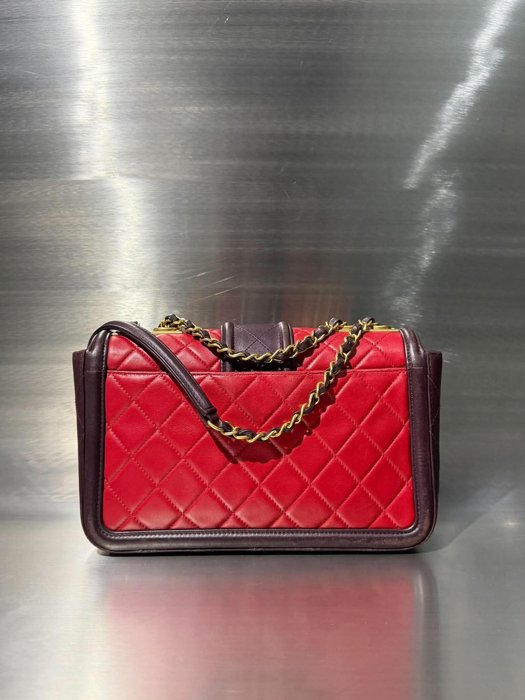 Chanel by Karl Lagerfeld S/S2015 Red Elegant CC Flap Bag