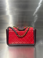 Chanel by Karl Lagerfeld S/S2015 Red Elegant CC Flap Bag