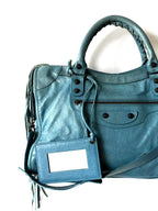 2000’s Balenciaga Sky Blue Classic City Bag