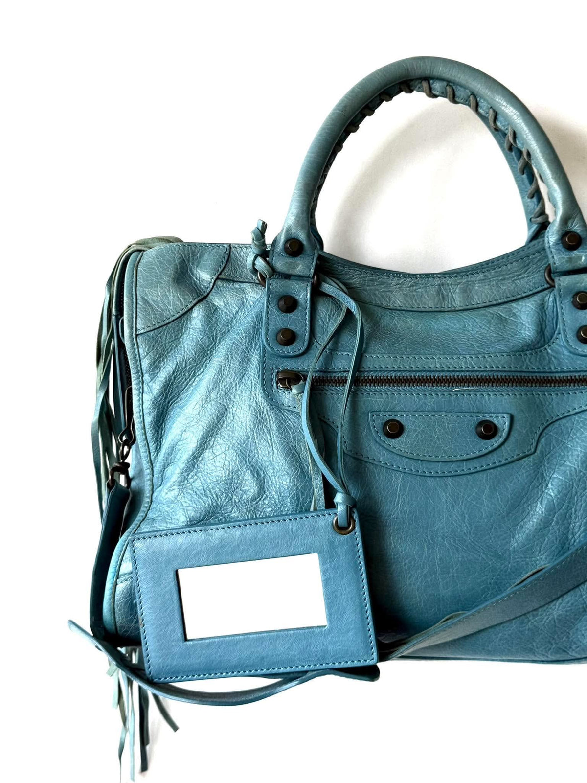 2000’s Balenciaga Sky Blue Classic City Bag