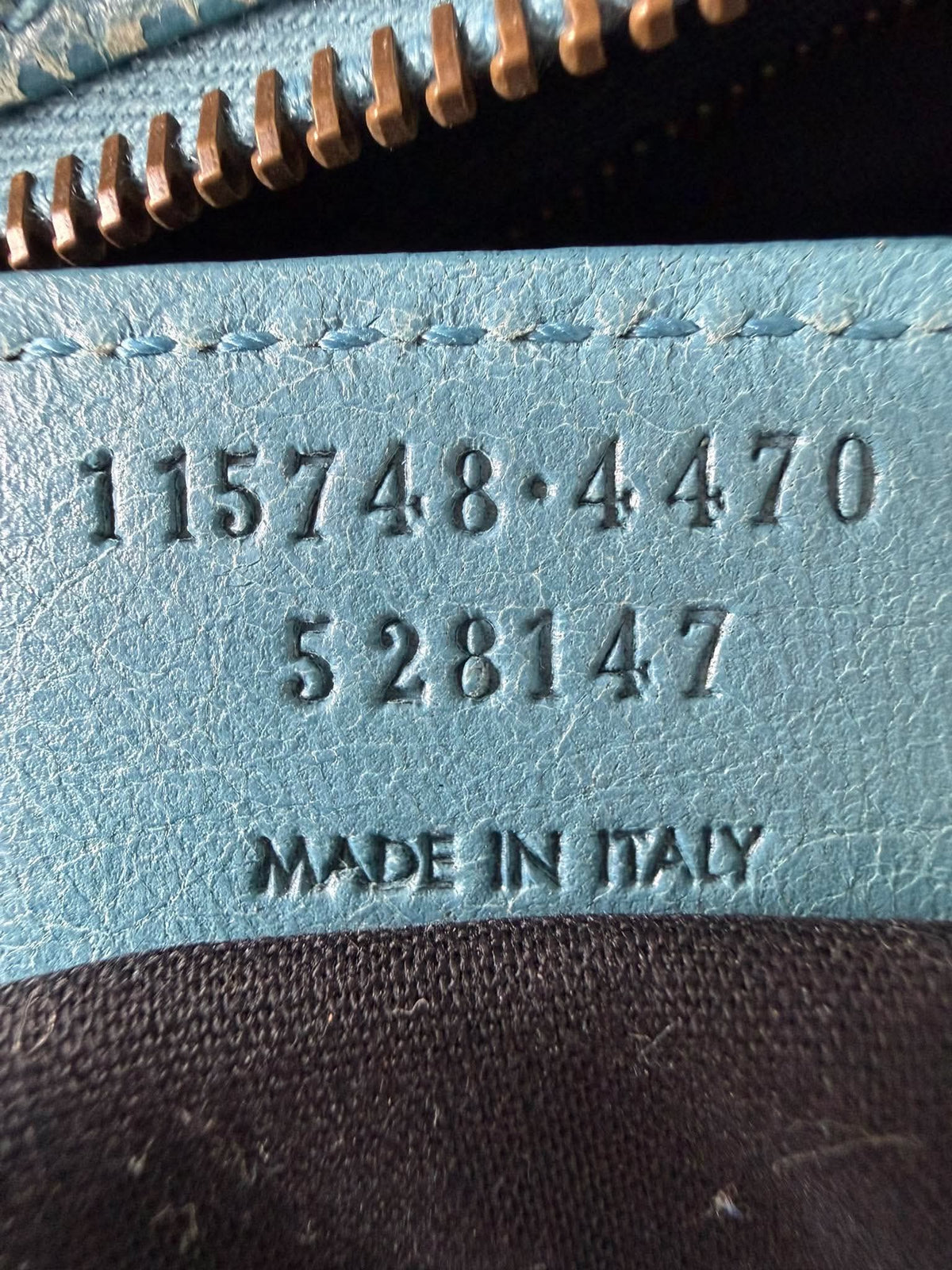 2000’s Balenciaga Sky Blue Classic City Bag