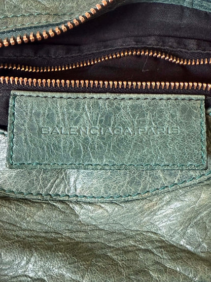 2000's Balenciaga Dark Green Giant 21 City Bag