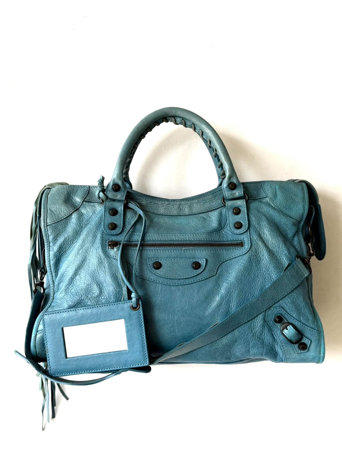 2000’s Balenciaga Sky Blue Classic City Bag