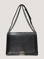 Chanel by Karl Lagerfeld Black Boy Bag