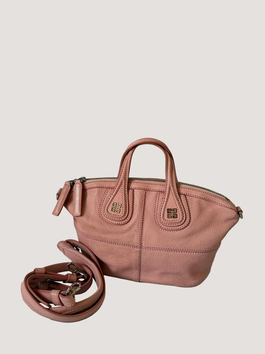 Givenchy Pink Goatskin Leather Micro Nightingale Bag