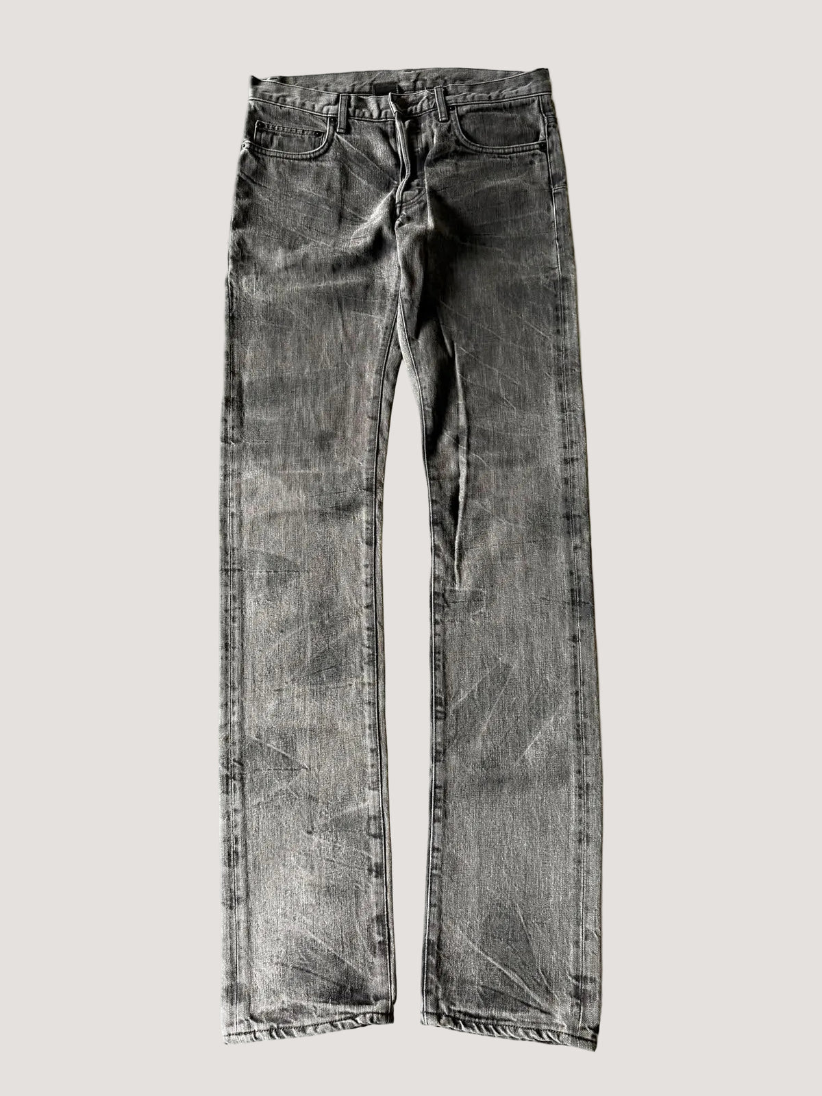 Dior Homme by Hedi Slimane Claw Mark Gray Jeans