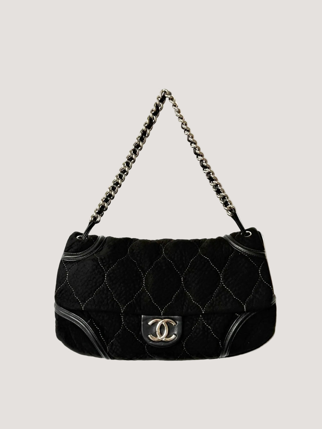 Chanel 2008-2009 Suede Rodeo Drive Flap Bag