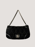 Chanel 2008-2009 Suede Rodeo Drive Flap Bag