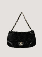 Chanel 2008-2009 Suede Rodeo Drive Flap Bag
