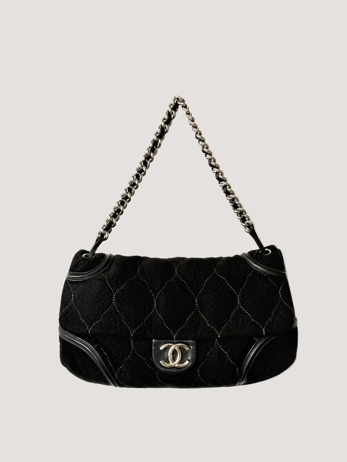 Chanel 2008-2009 Suede Rodeo Drive Flap Bag