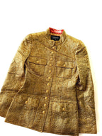 Chanel Boutique F/W1996 Gold Brocade "Mughal" Set