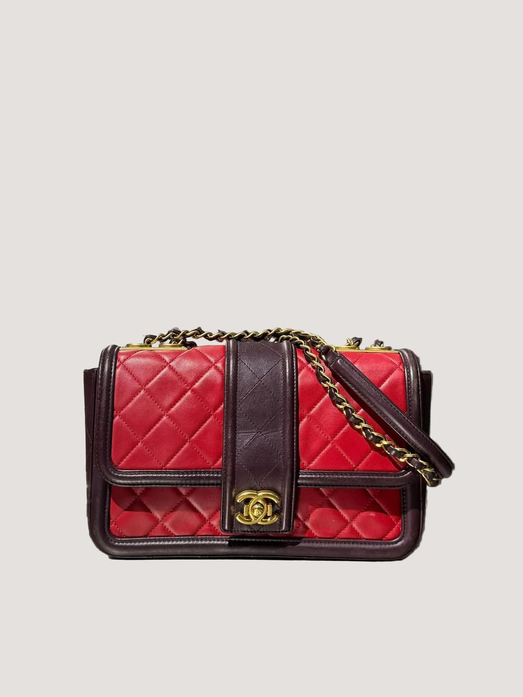 Chanel by Karl Lagerfeld S/S2015 Red Elegant CC Flap Bag