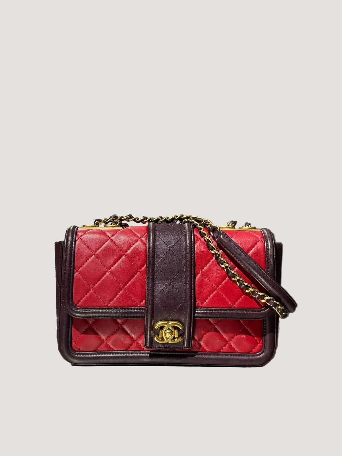 Chanel by Karl Lagerfeld S/S2015 Red Elegant CC Flap Bag