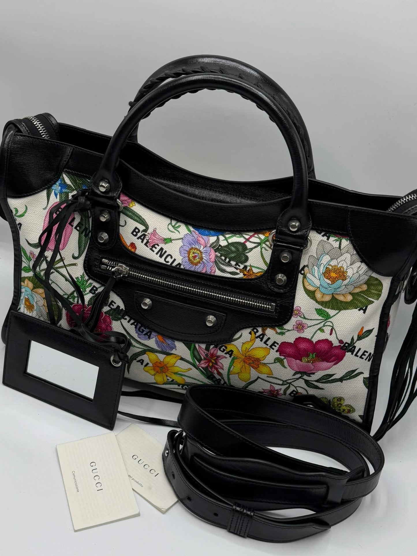 Gucci x Balenciaga The Hacker Project Neo Classic City Bag