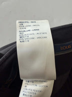 Louis Vuitton Pont Neuf Jacquard Script Gray Suit