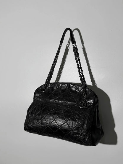 Chanel Iridescent Just Mademoiselle Bowling Bag