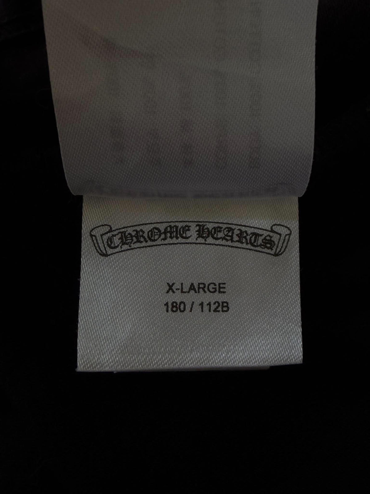 Chrome Hearts Horseshoe Black Pocket Tee