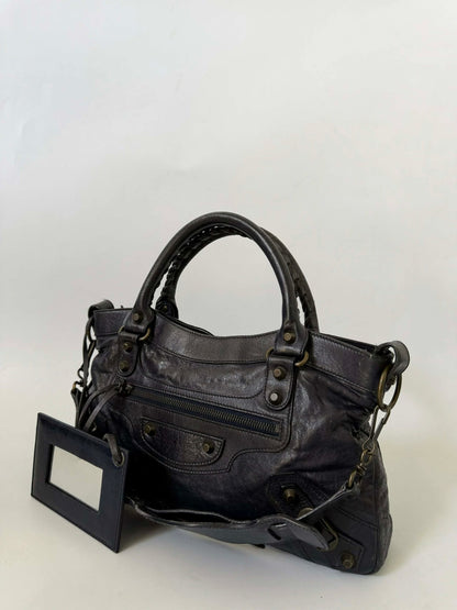 2000’s Balenciaga Navy Blue Classic First Bag