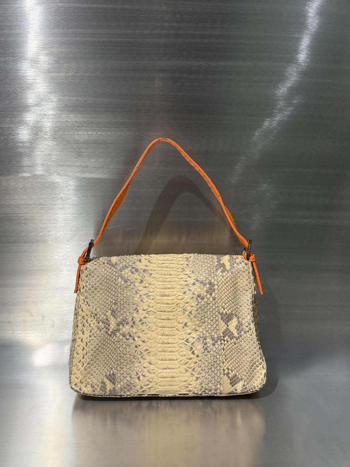 2000’s Fendi Snakeskin Mamma Baguette