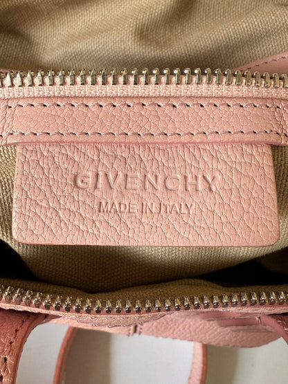 Givenchy Pink Goatskin Leather Micro Nightingale Bag