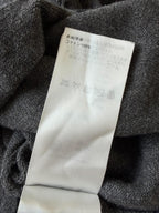 Louis Vuitton Gray Oversized Cotton Knit Shirt