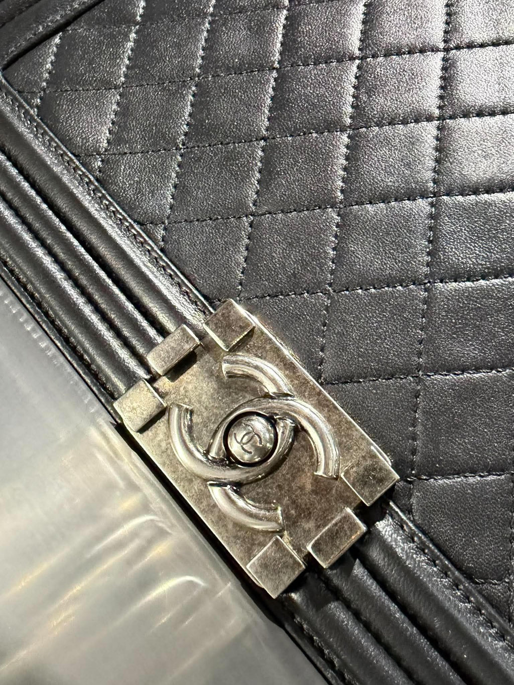 Chanel by Karl Lagerfeld Black Boy Bag