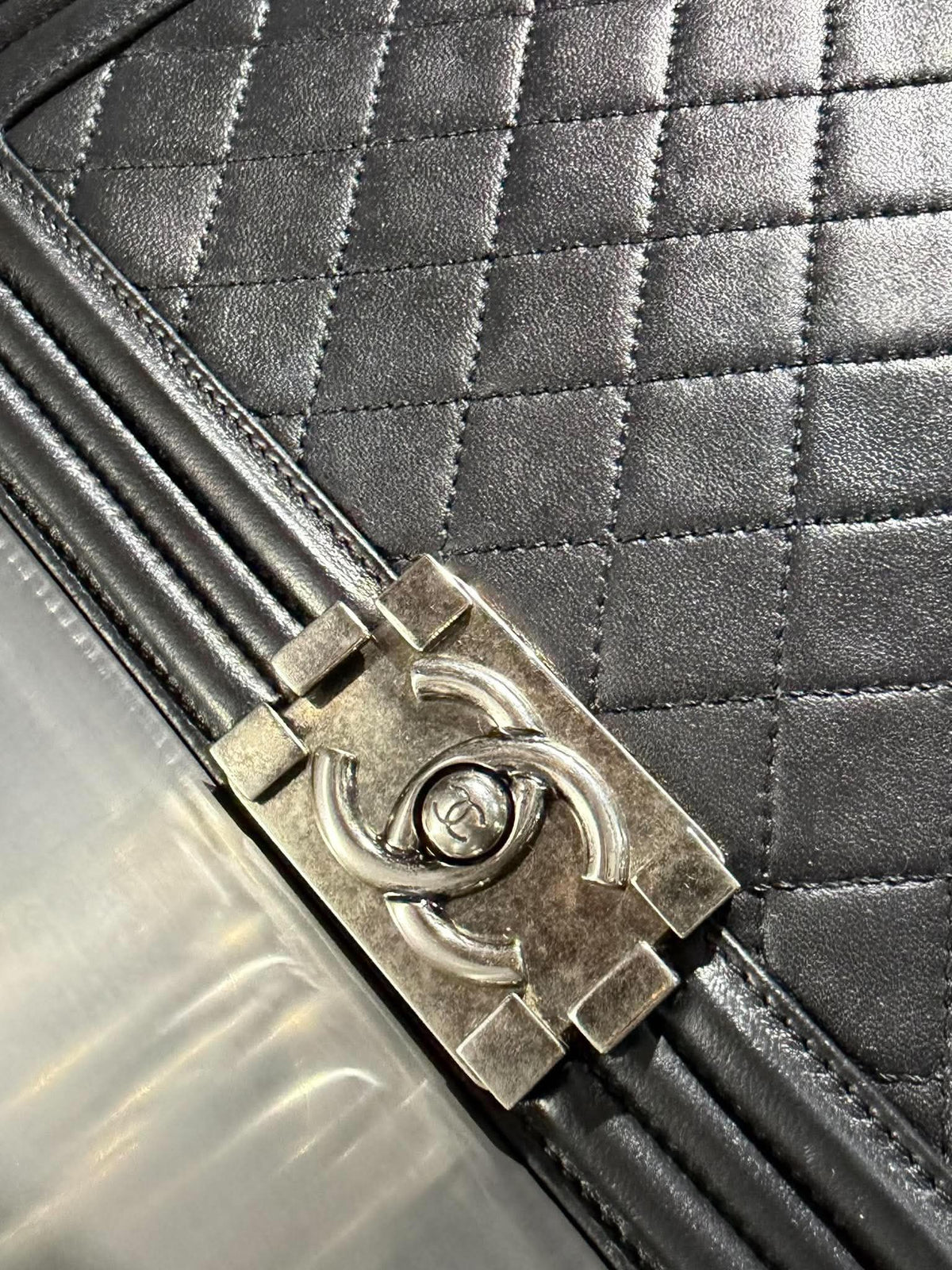 Chanel by Karl Lagerfeld Black Boy Bag