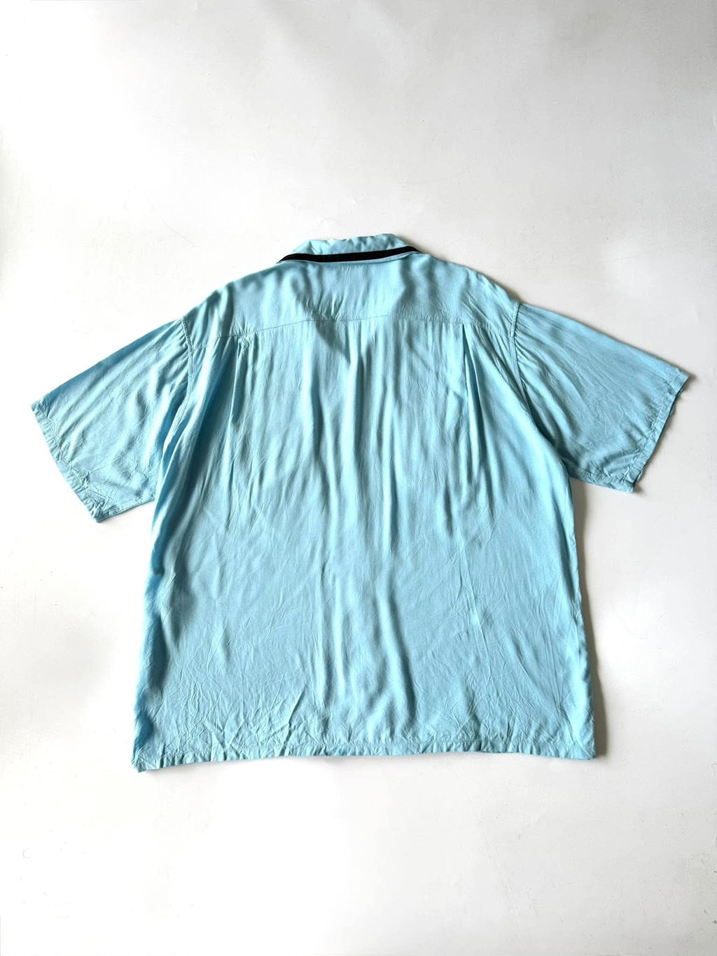 Celine Stitched Bowling Shirt