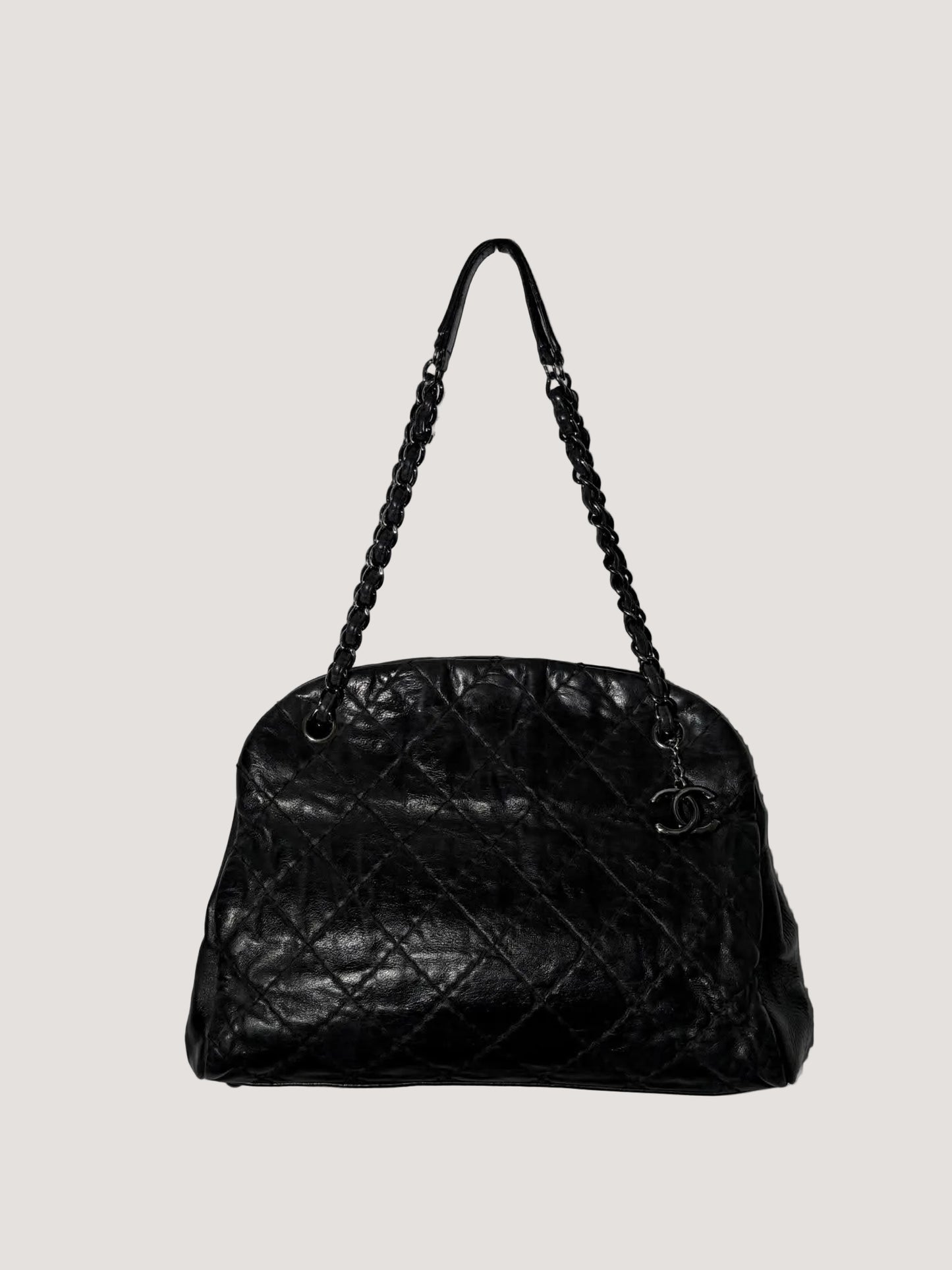 Chanel Iridescent Just Mademoiselle Bowling Bag