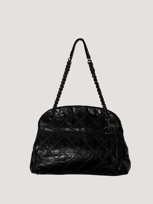 Chanel Iridescent Just Mademoiselle Bowling Bag