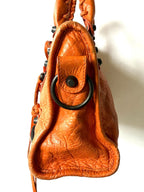 2000’s Balenciaga Tangerine Mini City Bag
