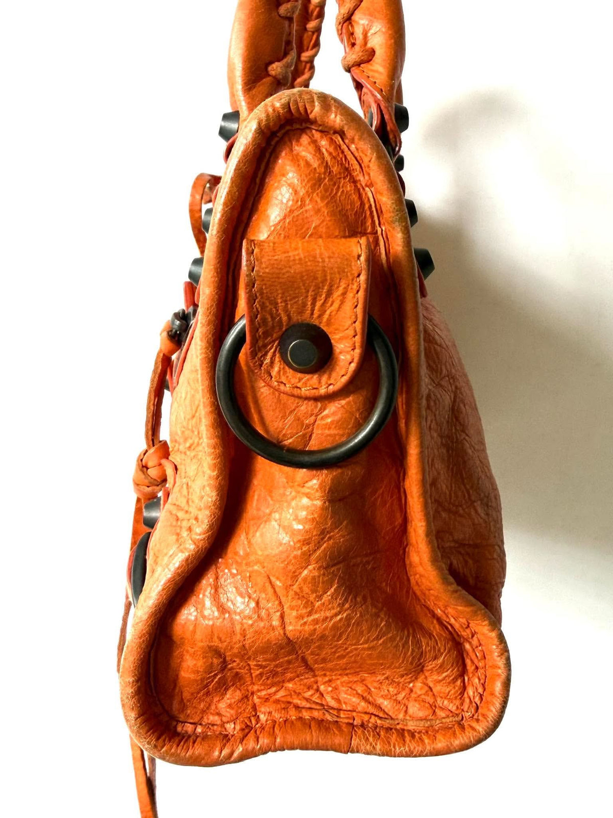2000’s Balenciaga Tangerine Mini City Bag
