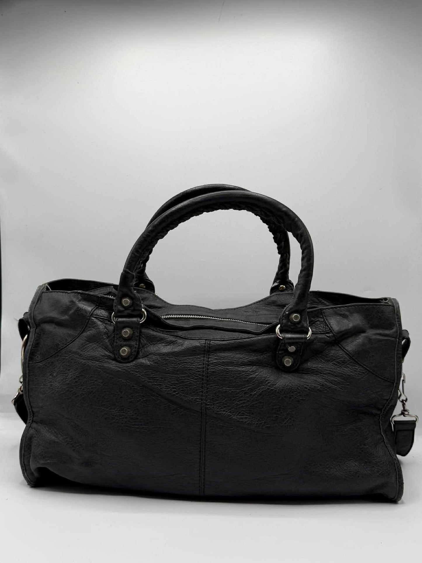 2000’s Balenciaga Black Giant 12 Rose Gold Work Bag