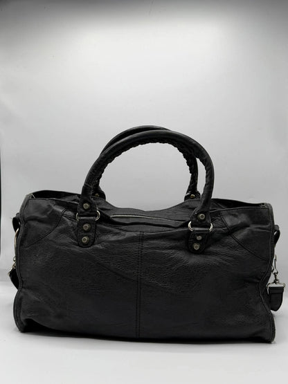 2000’s Balenciaga Black Giant 12 Rose Gold Work Bag