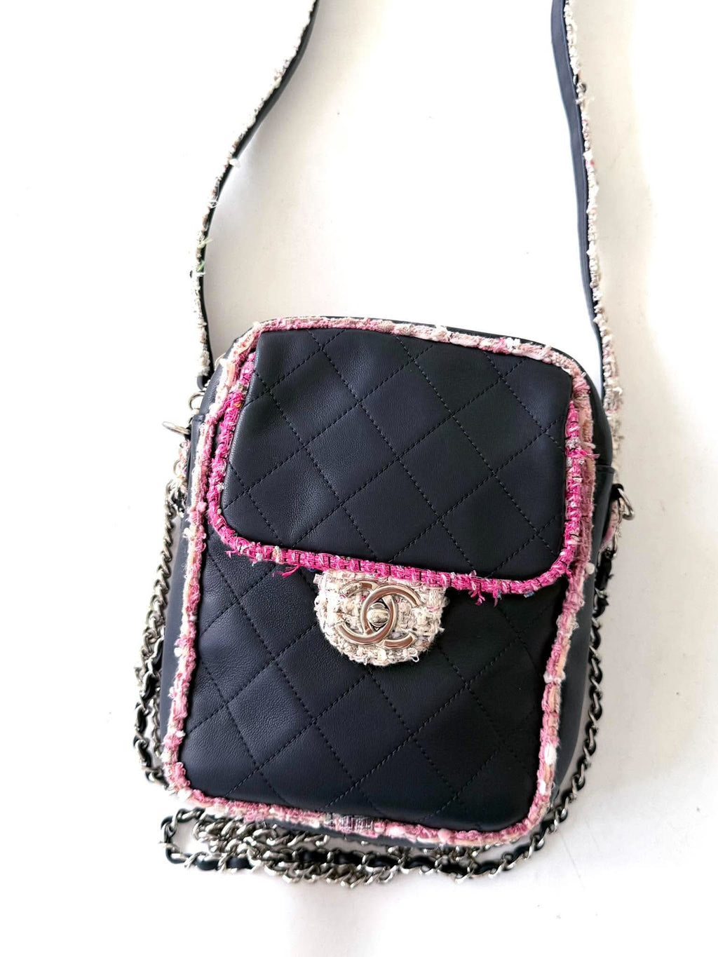 Chanel by Karl Lagerfeld S/S2019 Elegant Tweed Crossbody