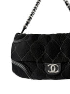 Chanel 2008-2009 Suede Rodeo Drive Flap Bag