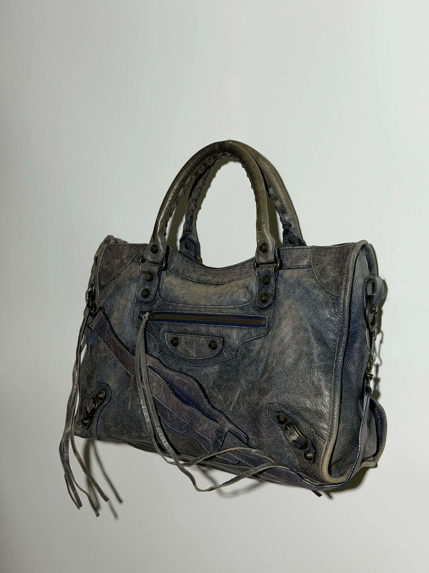 2000’s Balenciaga Blue Classic City Bag