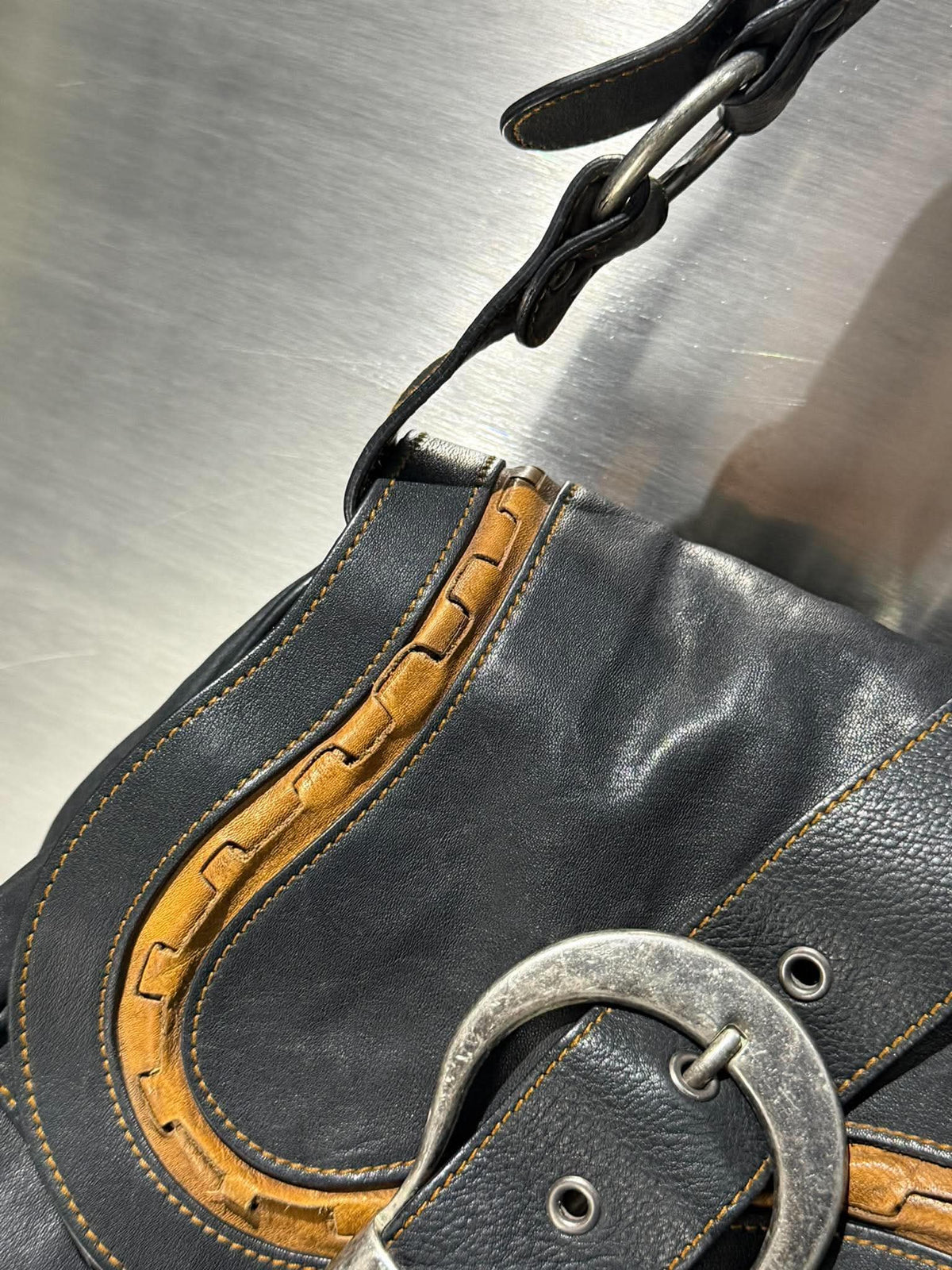 Christian Dior by John Galliano Gaucho Saddle Bag