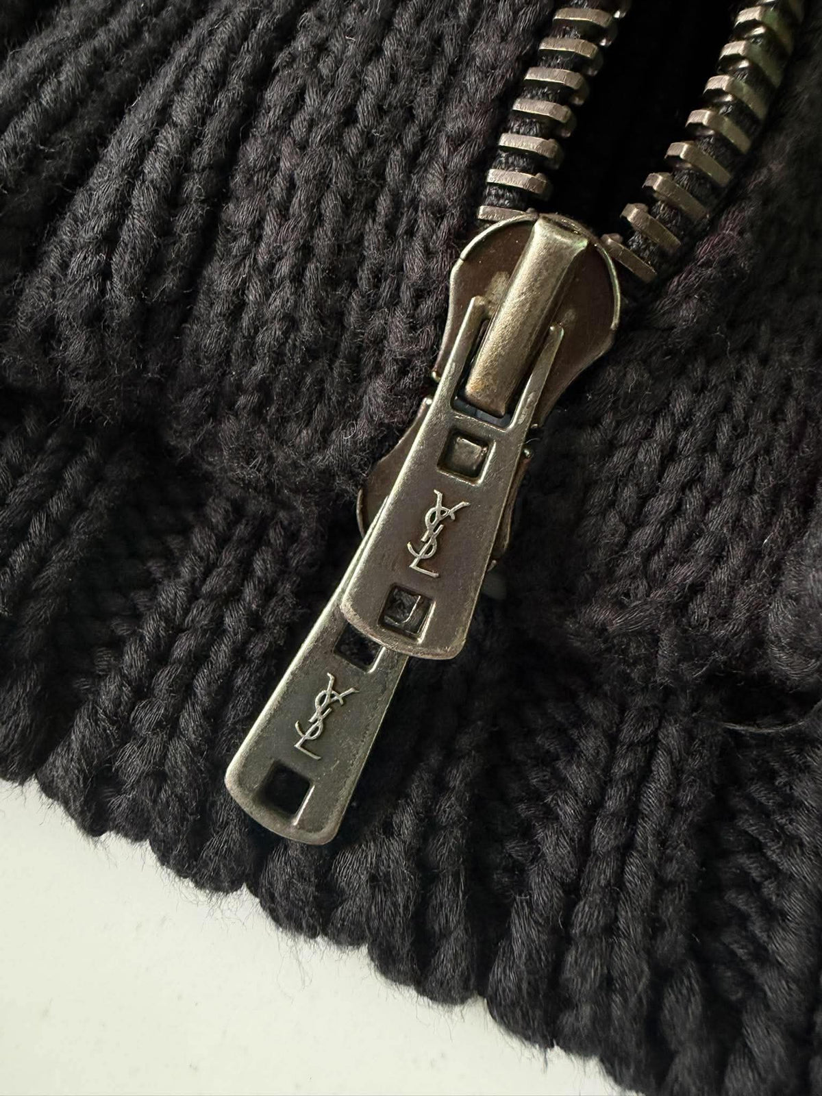 Yves Saint Laurent by Tom Ford Heavy Chunky Knit Sweater